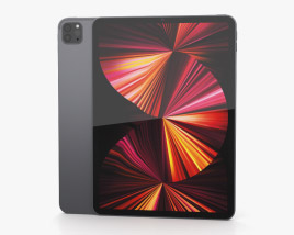 Apple iPad Pro 11-inch 2021 Space Gray 3D model