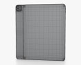 Apple iPad Pro 12.9-inch 2021 Space Gray 3d model