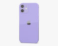 Apple iPhone 12 mini Purple 3D 모델 
