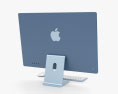 Apple iMac 24-inch 2021 Blue 3d model