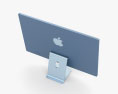 Apple iMac 24-inch 2021 Blue 3d model