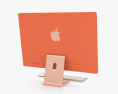 Apple iMac 24-inch 2021 Orange 3d model