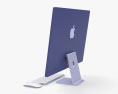 Apple iMac 24-inch 2021 Purple 3d model