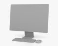 Apple iMac 24-inch 2021 Purple 3d model