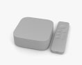 Apple TV 4K 2021 3d model