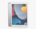 Apple iPad 10.2 (2021) Silver Modello 3D