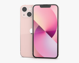 Apple iPhone 13 mini Pink 3D-Modell