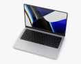 Apple MacBook Pro 2021 14-inch Silver 3D-Modell