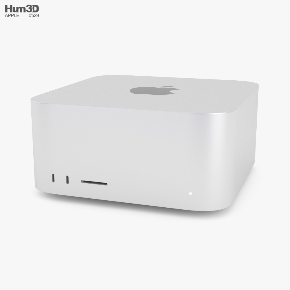 Apple Mac Studio 2022 Modello 3D