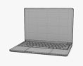Apple MacBook Air M2 2022 Space Gray 3d model
