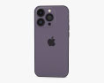 Apple iPhone 14 Pro Deep Purple 3d model