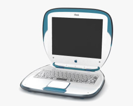 Apple iBook 3D модель
