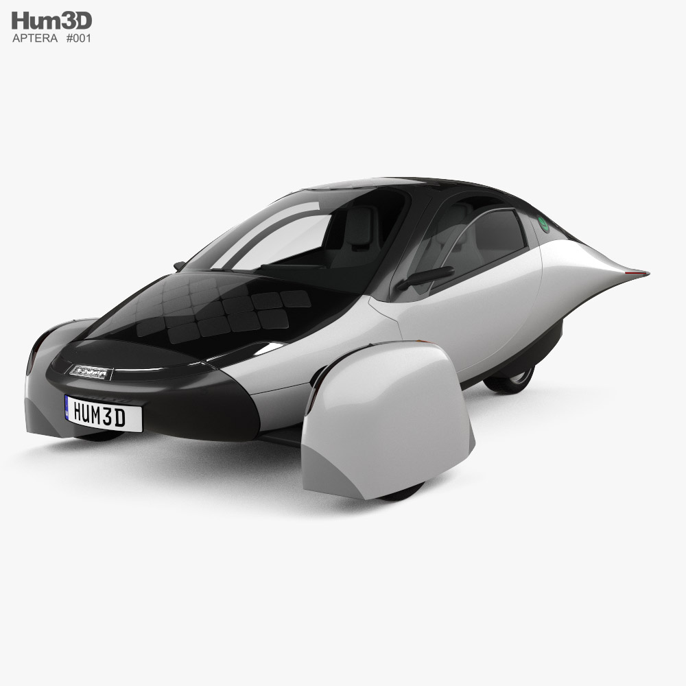 Aptera Solar EV 2023 3D-Modell