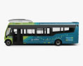 Arriva Milton Keynes Electric Bus 2014 3D-Modell Seitenansicht