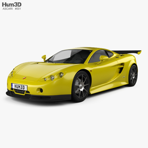 Ascari A10 2014 3D 모델 