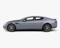 Aston Martin Rapide 2010 3D-Modell Seitenansicht