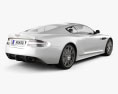 Aston Martin DBS 2015 3D-Modell Rückansicht