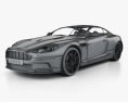 Aston Martin DBS 2015 3D-Modell wire render