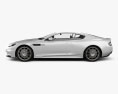 Aston Martin DBS 2015 3D-Modell Seitenansicht