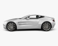 Aston Martin One-77 2013 3d model side view