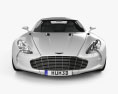 Aston Martin One-77 2013 3D-Modell Vorderansicht