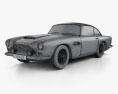 Aston Martin DB4 1958 3d model wire render