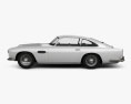Aston Martin DB4 1958 3d model side view