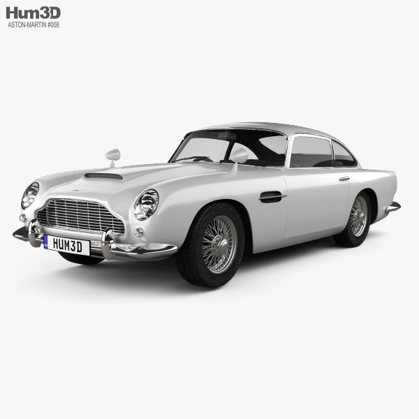 Aston Martin DB5 1963 3D модель