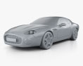 Aston Martin DB7 GT Zagato 2004 Modelo 3D clay render