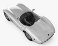 Aston Martin DBR1 1957 3D модель top view