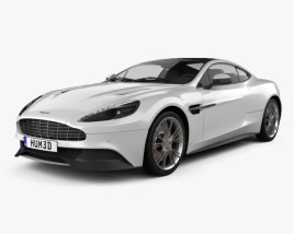 3D model of Aston Martin Vanquish 2015