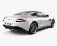 Aston Martin Vanquish 2015 3D модель back view