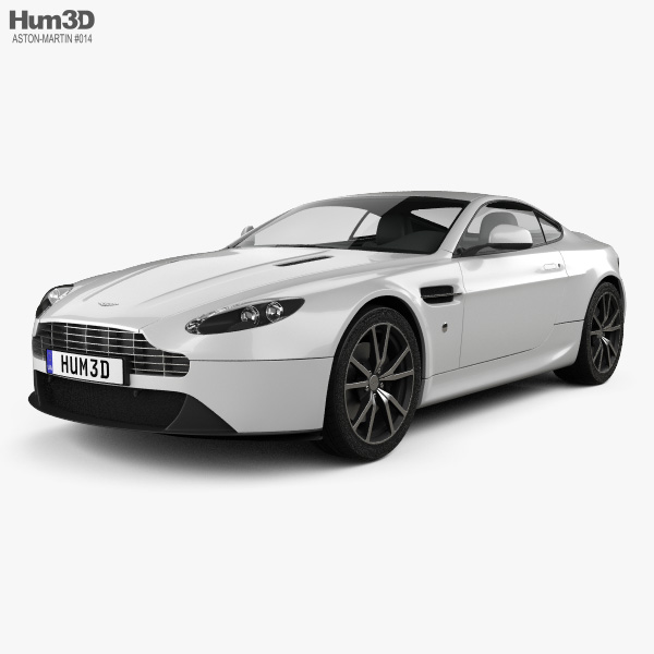 Aston Martin V8 Vantage 2014 3D model