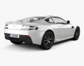 Aston Martin V8 Vantage 2014 3D模型 后视图