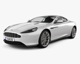 Aston Martin DB9 2015 3D model