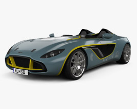 Aston Martin CC100 Speedster 2014 3D model