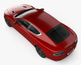 Aston Martin Rapide S 2016 3D-Modell Draufsicht