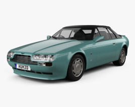 Aston Martin V8 Zagato Volante 1987 3D model