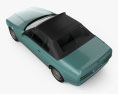Aston Martin V8 Zagato Volante 1987 3d model top view