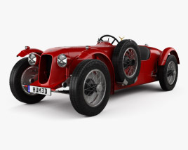 3D model of Aston Martin 2-Litre Speed Model 1939