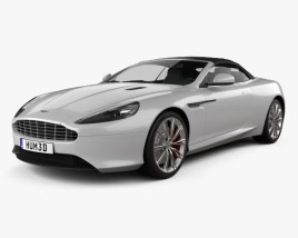 Aston Martin DB9 Volante 2015 3D model