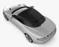 Aston Martin DB9 Volante 2015 3D модель top view