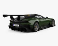 Aston Martin Vulcan 2018 3D-Modell Rückansicht
