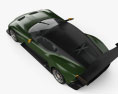 Aston Martin Vulcan 2018 3D-Modell Draufsicht
