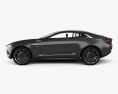 Aston Martin DBX Konzept 2015 3D-Modell Seitenansicht