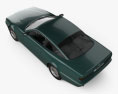 Aston Martin Virage 1995 3D модель top view