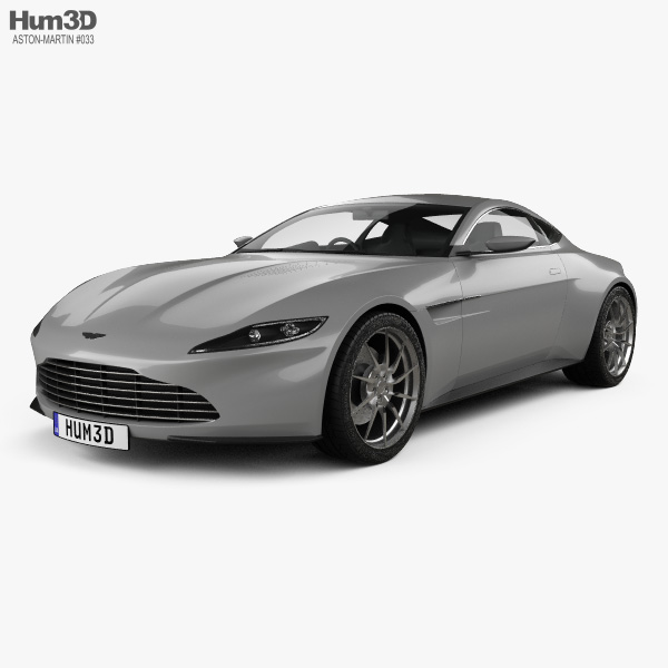 Aston Martin DB10 2018 3D-Modell