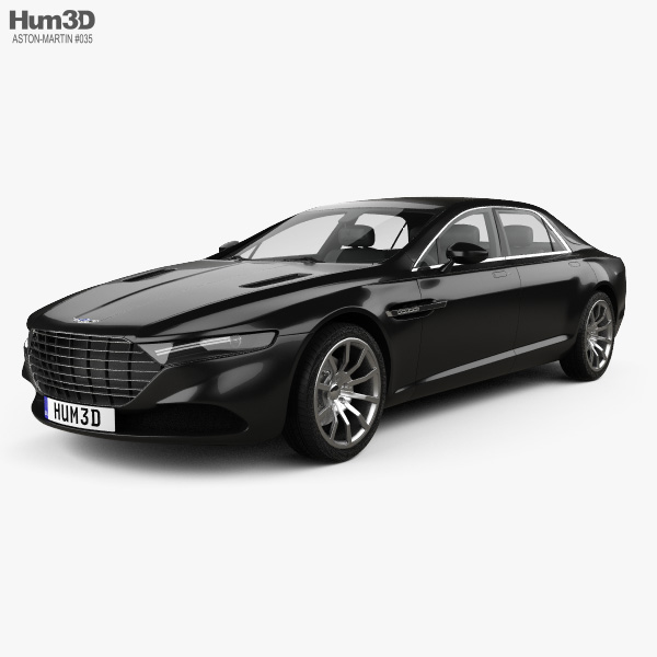 Aston Martin Lagonda 2018 3D model