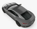 Aston Martin DB11 2020 3d model top view