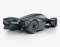 Aston Martin Valkyrie 2018 3D модель
